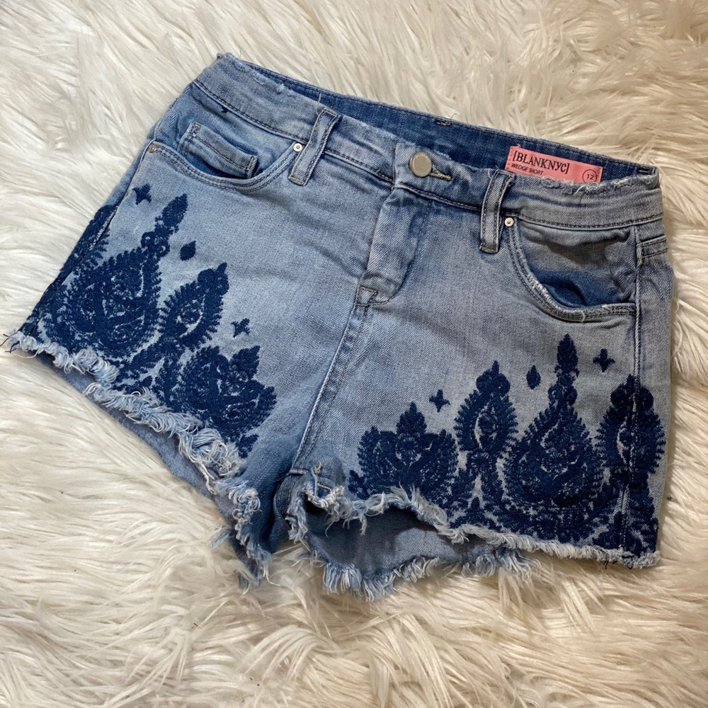 Blank Nyc Wedge Shorts
